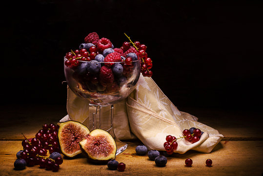 red fruits, and ripe fig