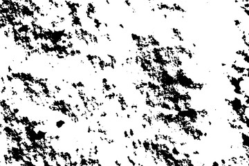 Distressed halftone grunge black and white vector texture -real snow texture winter background for creation abstract vintage effect with noise and grain