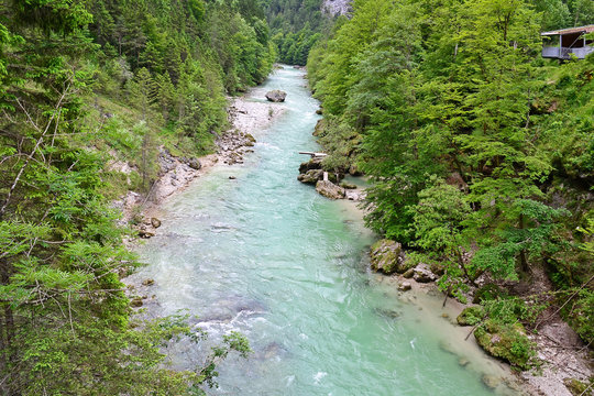River at Wasserlochklamm, Austria