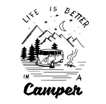Life is better in a camper