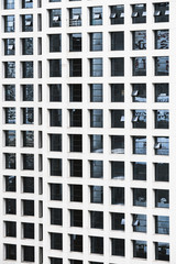 Window pattern textures of building