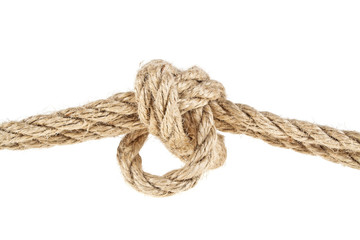 Rope isolated on a white background