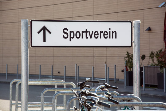 Schild 171 - Sportverein 