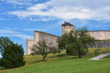 Fototapeta na wymiar Festungsanlagen von Vauban | Besançon 