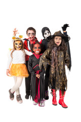 Kids in Halloween