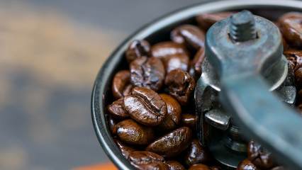 Grinder coffee 