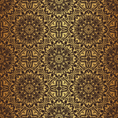 Royal wallpaper seamless floral pattern, Luxury background