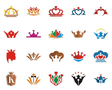 Crown Logo Set