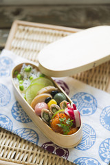 日本の和風弁当