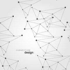 Vector network connection and atom design