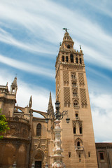 Fototapeta na wymiar The cathedral of Séville, Spain