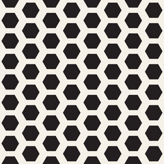 Vector seamless pattern. Modern geometric lattice texture. Repeating background grid