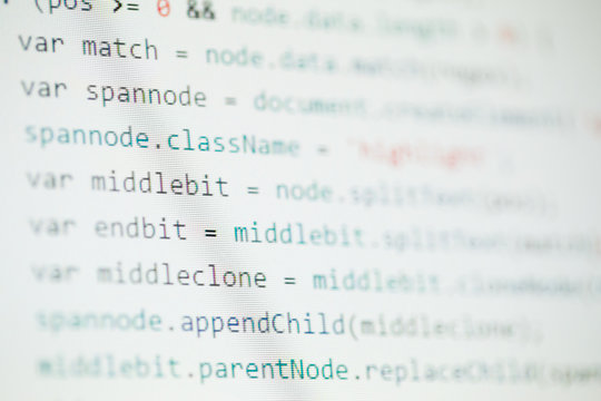 Software computer programming code background
