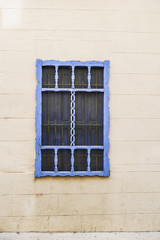 Unique blue window