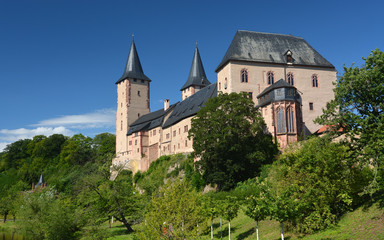 Fototapeta na wymiar schloss rochlitz - rochlitz castle