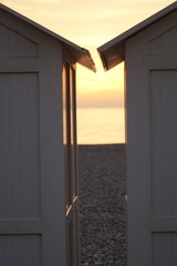 Fototapeta premium Cabine plage