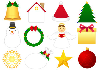 見出し素材セット（クリスマス）
