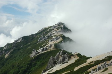 北アルプスの女王