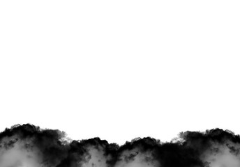 Black clouds template