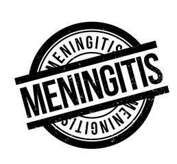 Obraz premium Meningitis rubber stamp. Grunge design with dust scratches. Effects can be easily removed for a clean, crisp look. Color is easily changed.