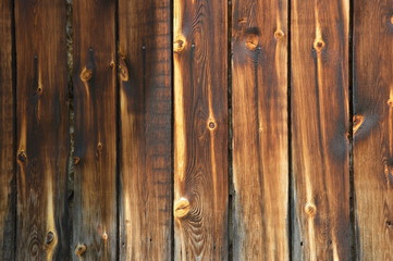 Texture of wooden boards