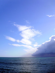 Nubes en el cielo