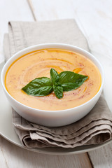 Vegetable soup puree