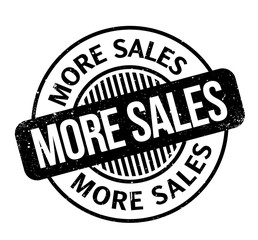 More Sales rubber stamp. Grunge design with dust scratches. Effects can be easily removed for a clean, crisp look. Color is easily changed.