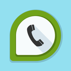 Call Contact button Illustration
