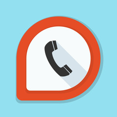 Call Contact button Illustration