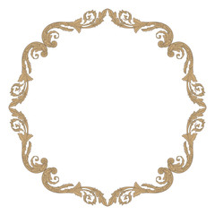 Ornament vintage baroque vector