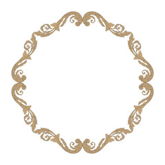 Ornament vintage baroque vector