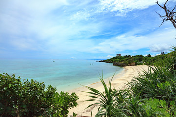 今帰仁村にある穴場ビーチ！白浜ビーチ