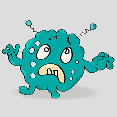 Funny Cartoon Monster