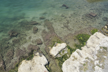 sea as a background