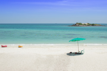 Beautiful beach in the samae san island