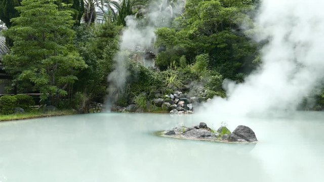 Hot spring in Beppu Oita, Japan 