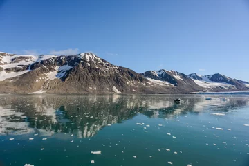 Gordijnen Arctic landscape © Alexey Seafarer