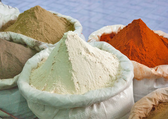 Spices on the Arab market, souk