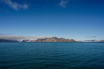 Naklejka premium Arctic landscape