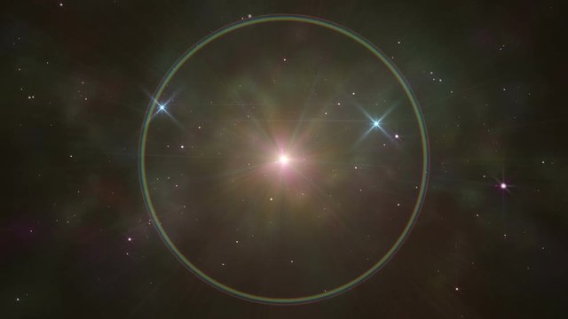 deep in space super nova