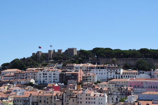 Castelo de Sao Jorge in Lisbon, Portugal