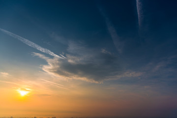Sunset clouds