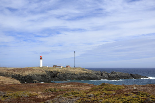 Historic Cape Race Lighthouse, Newfoundland And Labrador, Canada