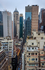 Hong Kong window view