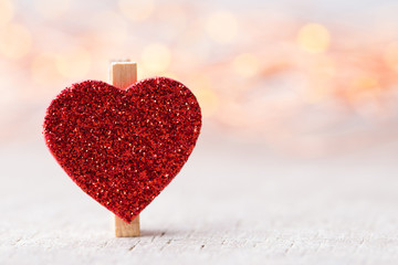 Fototapeta premium Valentine day greeting card.