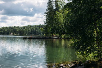 Relaxation and fishing in Finland 