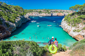 Fantastic bathing bay on the Mediterranean - Cala Moro - Mallorca – 4898