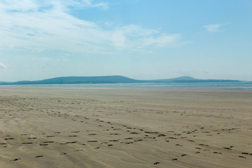 Empty Beach - Long, empty, sandy beach