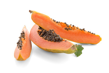Fresh and tasty papaya